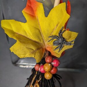 Premium Halloween witch broom for 1/6 scale dolls - Image 4