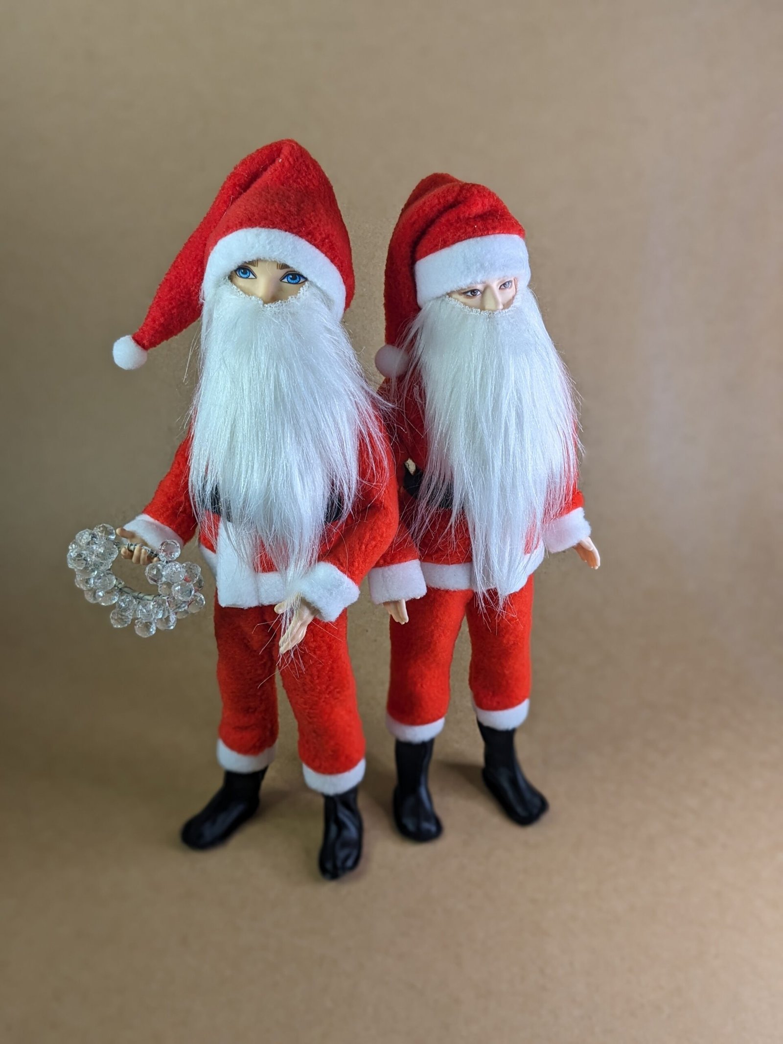 Christmas Santa Claus cosplay costume for 11-inch fashion male dolls