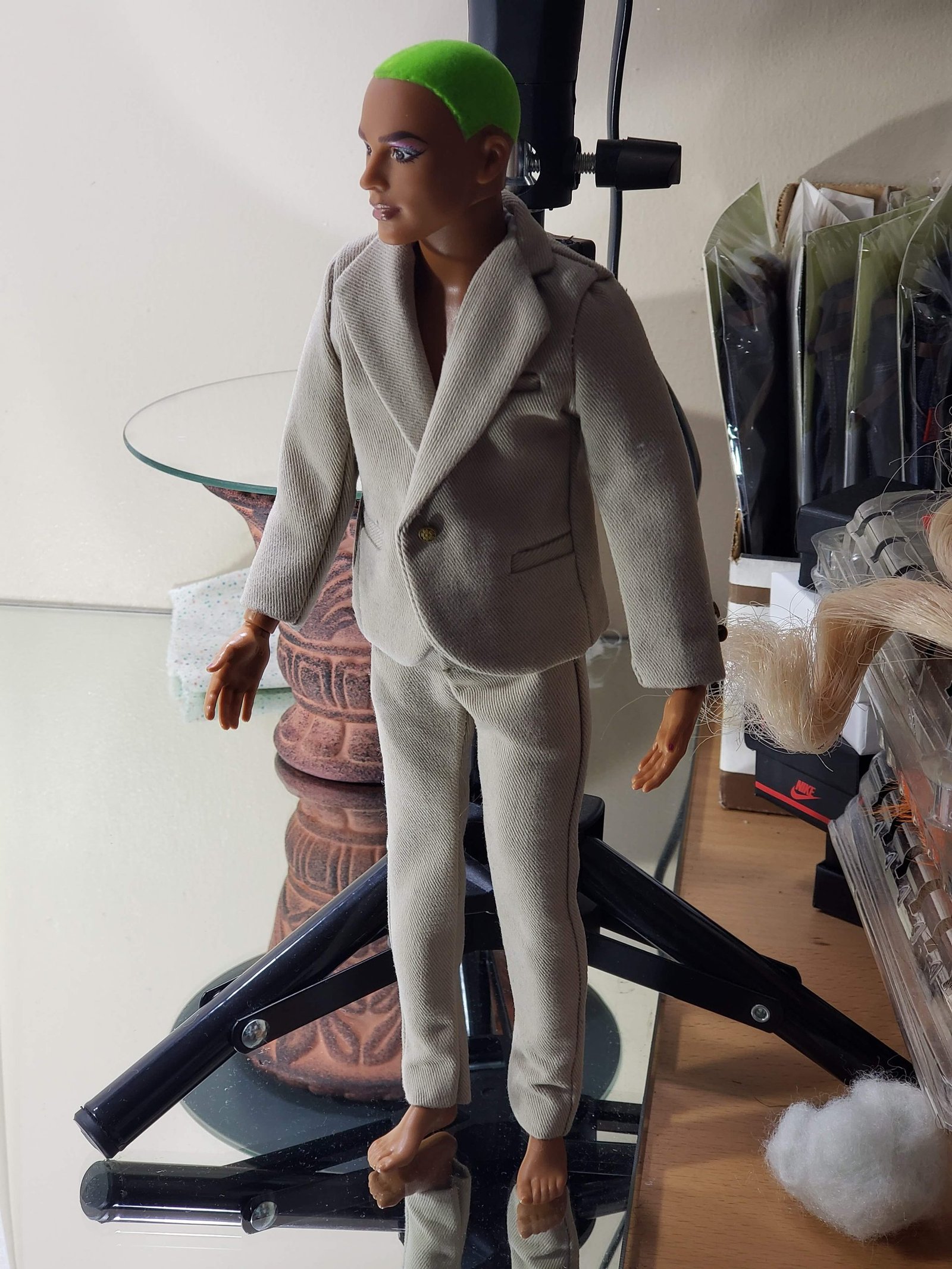 Batch Tailoring a Classic Male Doll Suit: Archive Notes