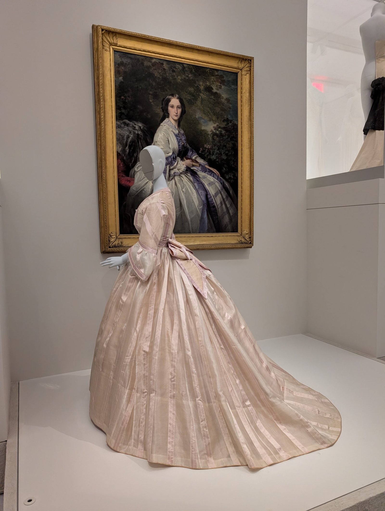 Silk Organza and Mauve Ribbons: A Day Dress Circa 1865 from The MET Collection